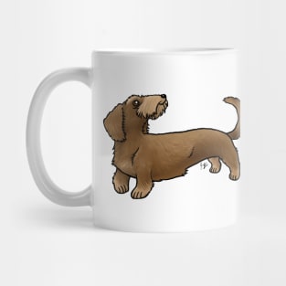 Dog - Wire-Haired Dachshund - Red and Tan Mug